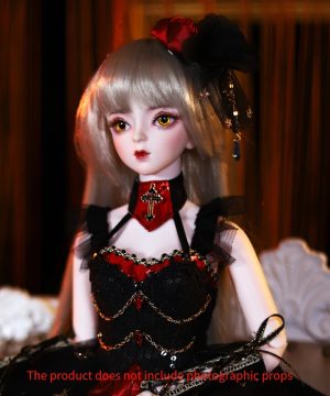 Gothic BJD Puppe Vivian 1/3 Vintage Vampir 62cm Mädchen