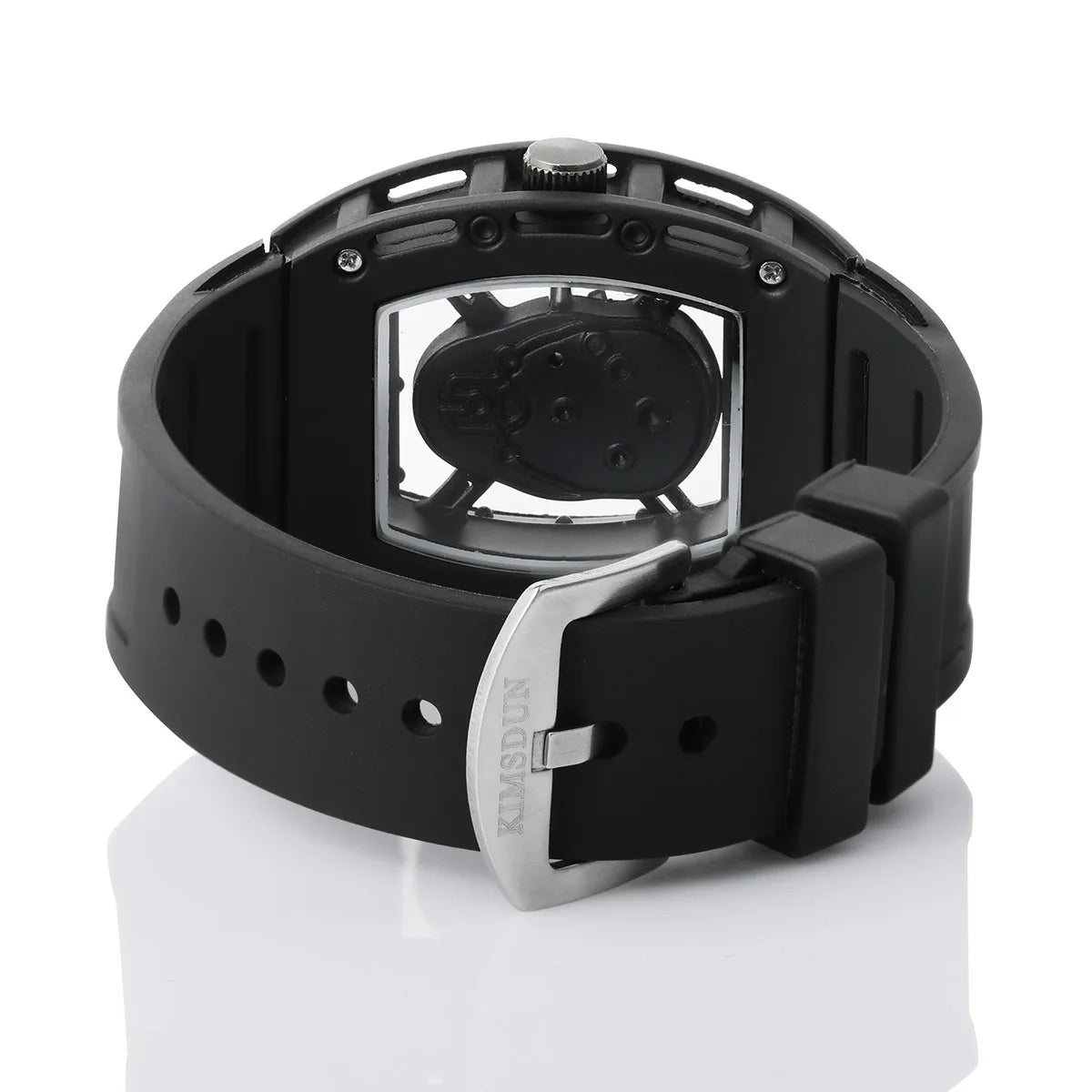Gothic Herren Uhr mit Totenkopf Design – Wasserdicht Quartz – Bild 4