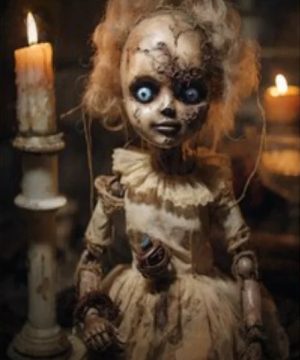 Gothic Thriller Wandkunst Set – Horror Poster auf Leinwand