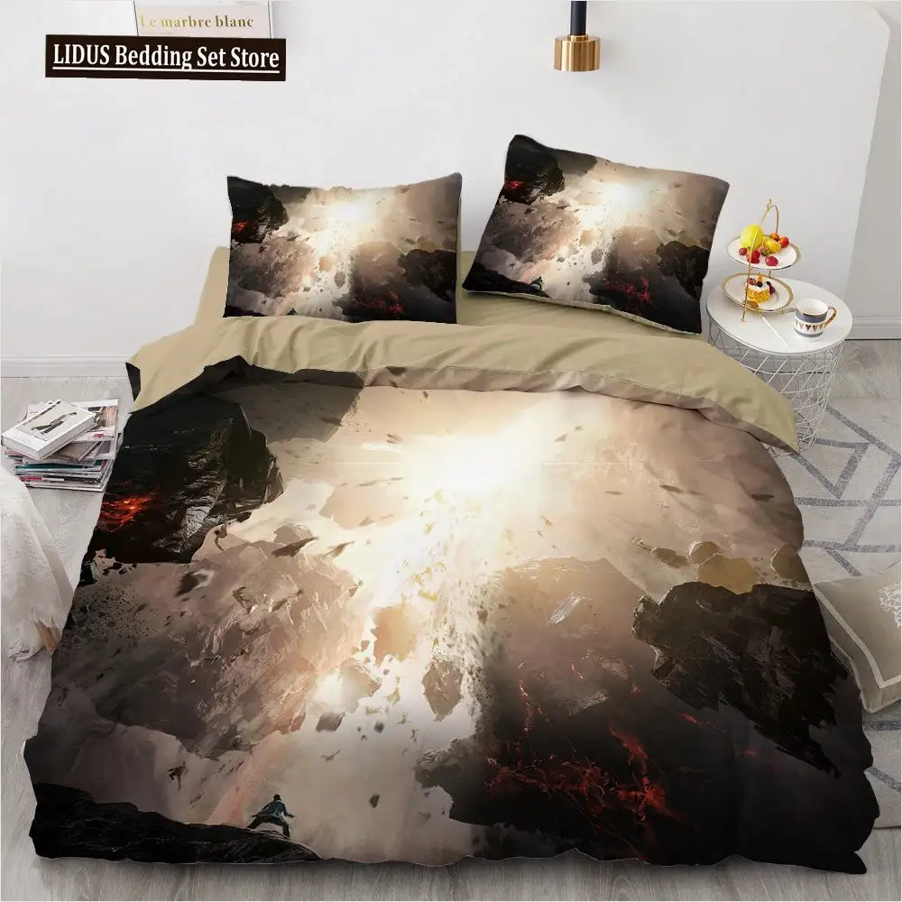 Gothic 3d Totenkopf Bettwaesche Set Mit Daemonenmotiv