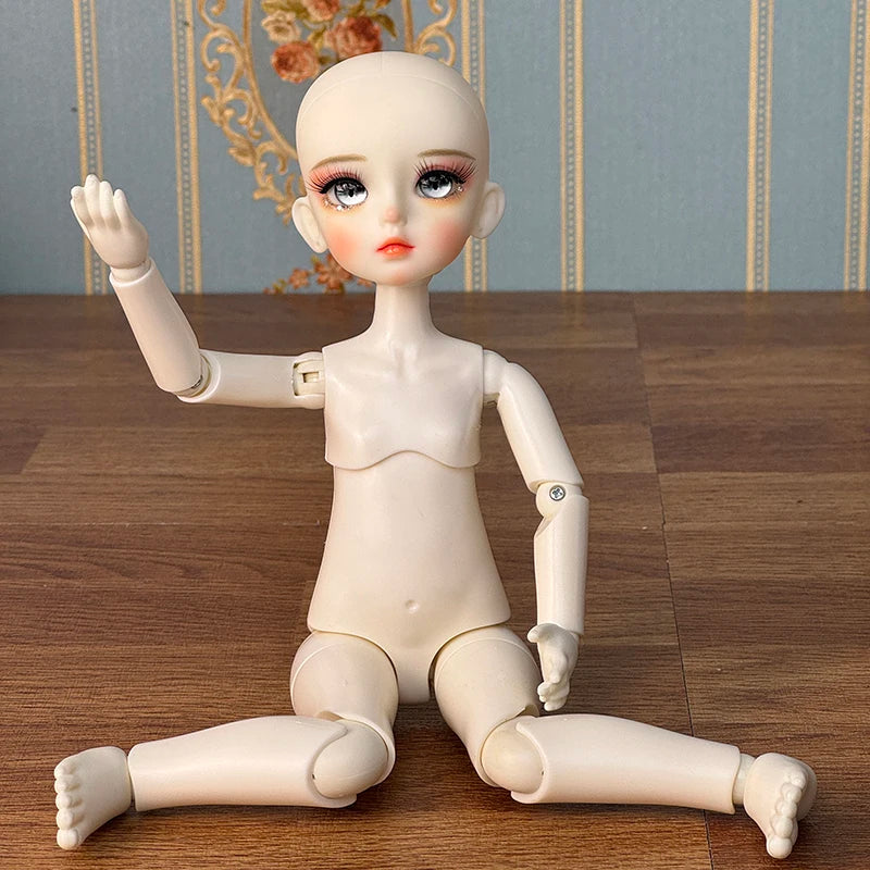 Gothic 1/6 BJD Modepuppe 30cm mit Augen & Outfit Set – Bild 2