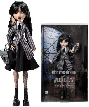 Gothic Monster High Wednesday Puppe mit Zubehörset
