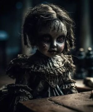 Gothic Thriller Poster Set – Retro Horror Wandkunst Deko