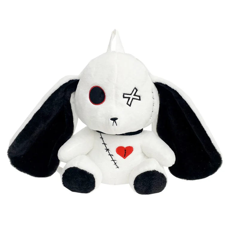 Gothic Kawaii Plüsch-Rucksack mit Hase – Süße Tasche – Bild 6