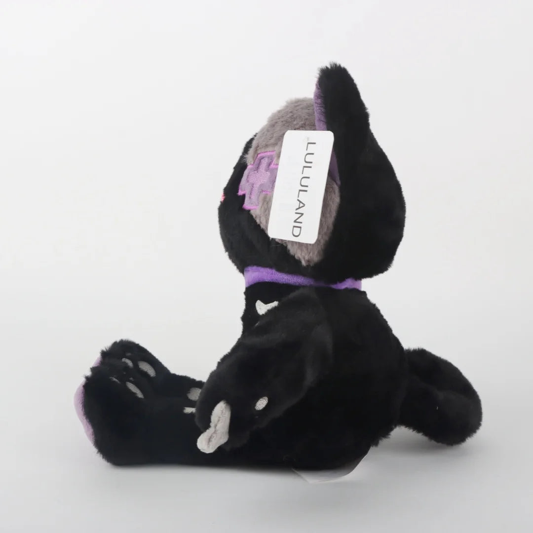 Gothic Plüschkatze Skelett Spielzeug – Kawaii Kuscheltier – Bild 5