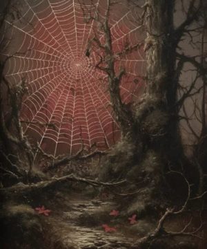 Gothic Thriller Poster Set – Horror Clown & Witch Kunst