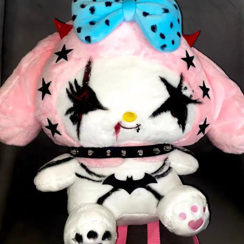 Gothic Kuromi Rucksack für Damen im Y2K Street Style – Bild 8