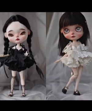 Gothic Style Blythe Kleid für 1/6 Puppen – 2025 Design