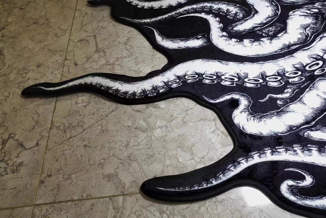 Gothic Teppich mit Oktopus-Tentakeln für Zuhause – Bild 2
