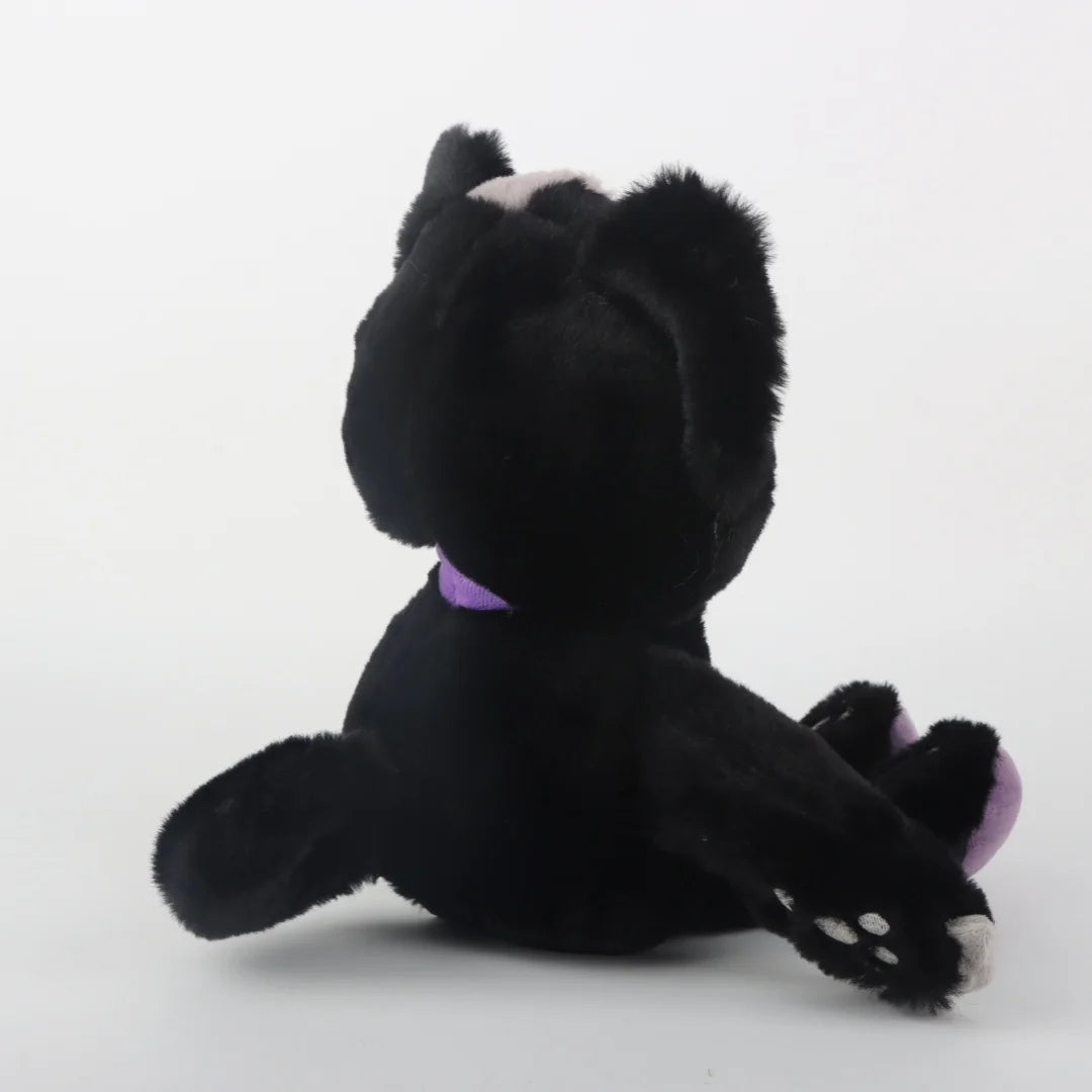 Gothic Plüschkatze Skelett Spielzeug – Kawaii Kuscheltier – Bild 4