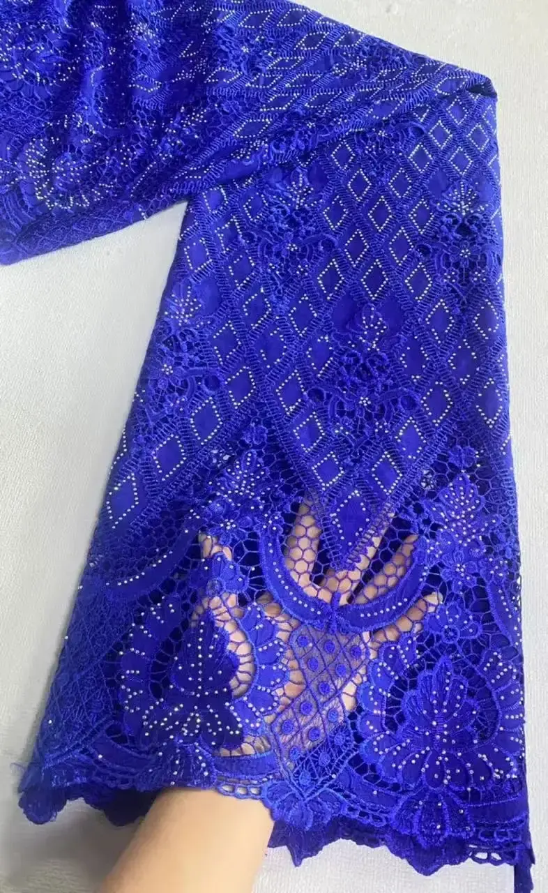 Gothic Spitzenstoff 2025 Mit Stickerei 038 Strass 5 Yards Unisex