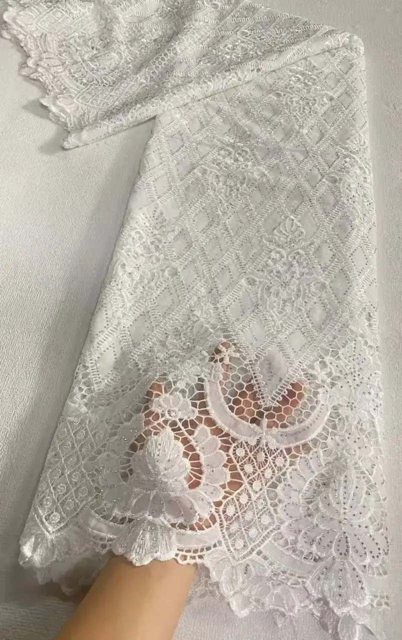 Gothic Spitzenstoff 2025 Mit Stickerei 038 Strass 5 Yards Unisex