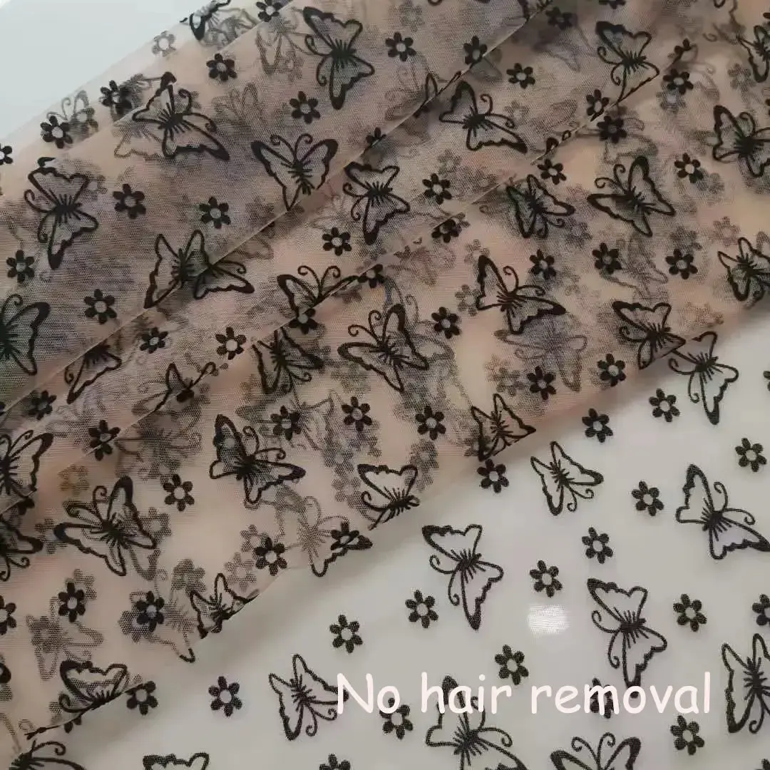 Gothic Spitzenstoff Schwarz Fuer Diy Haute Couture Projekte Unisex