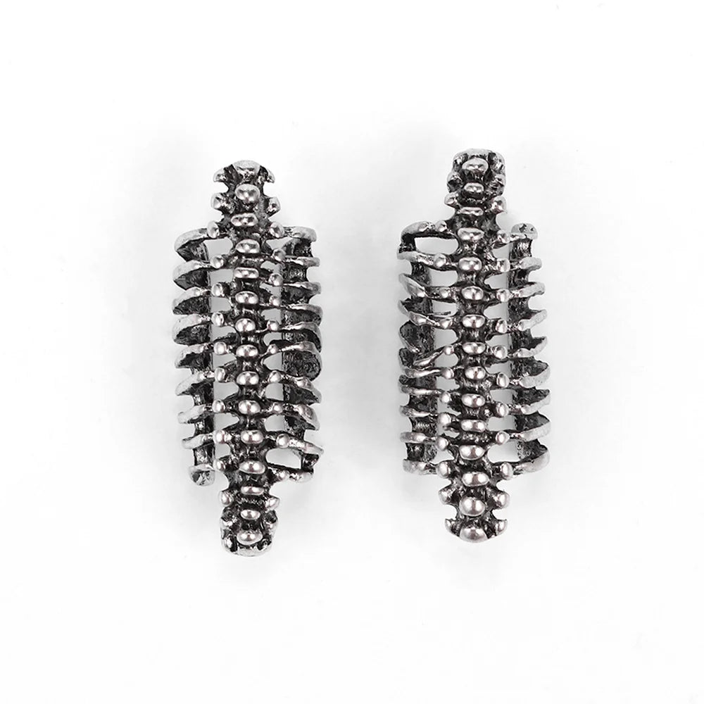Gothic Vintage Ohrmanschette mit Totenkopf für Damen – Bild 2