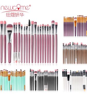 Gothic Make-up Pinselset – 20-teilig, Synthetikhaare