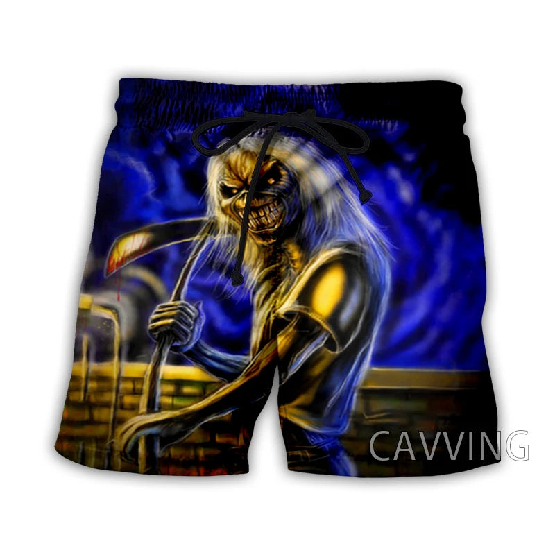 Gothic Vintage Herren Shorts mit Totenkopf – Sommerlook – Bild 13