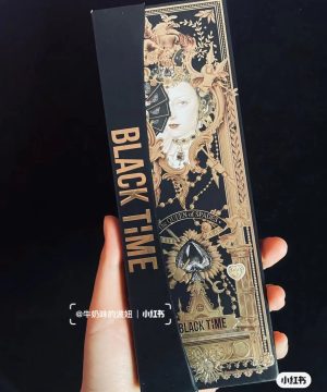 Gothic Lidschatten-Palette – 10 Farben matt & glitzernd