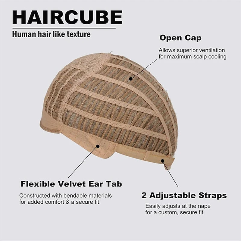 Gothic 80s Diva Perücke für Damen – Blonde Rock Mullet – Bild 6