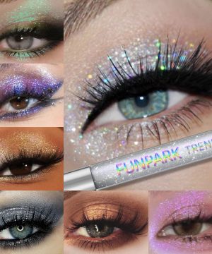 Gothic Liquid Eyeshadow Set – Shimmer & Long Lasting