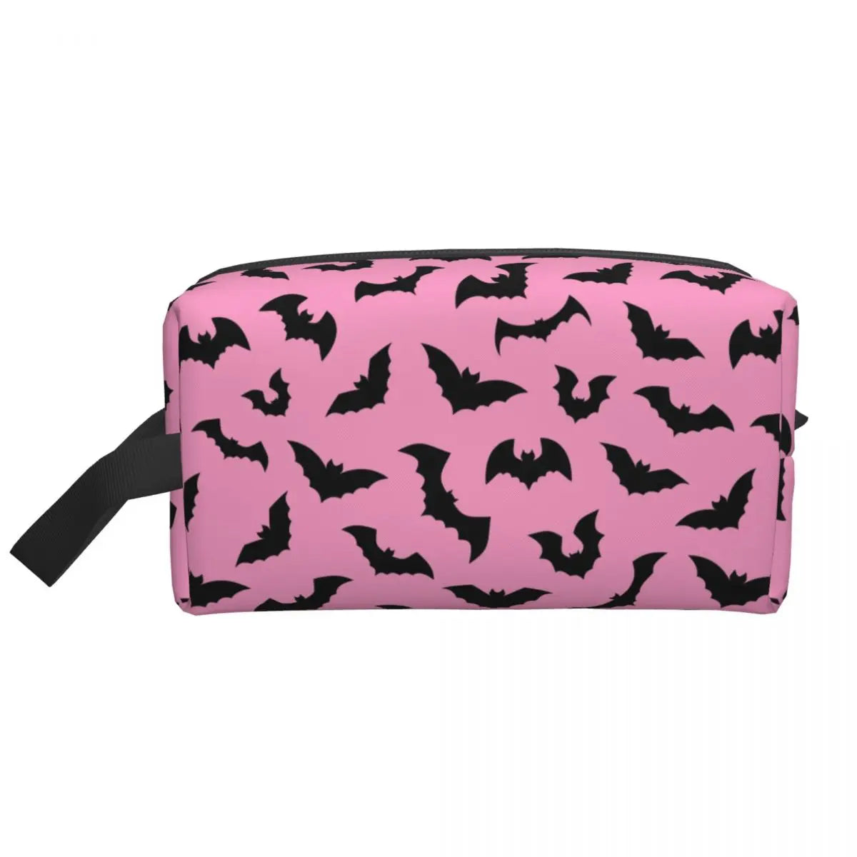 Gothic Halloween Kulturtasche mit Fledermäusen und Spitze – Bild 19