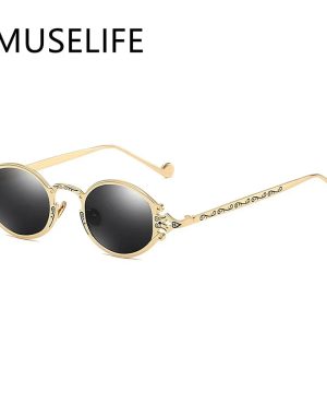 Gothic Steampunk Retro Sonnenbrille mit UV400 Schutz