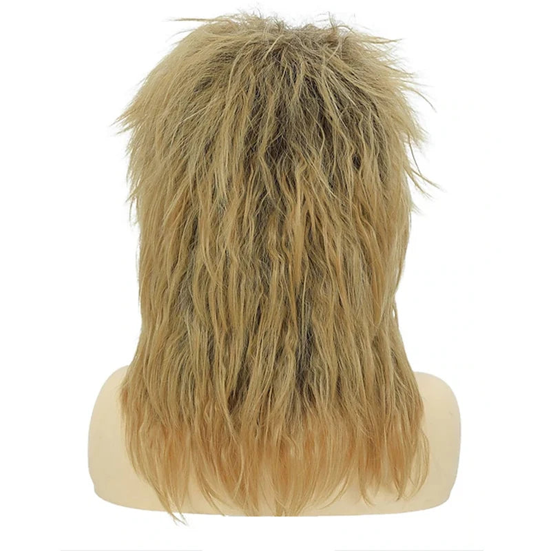 Gothic 80s Diva Perücke für Damen – Blonde Rock Mullet – Bild 5