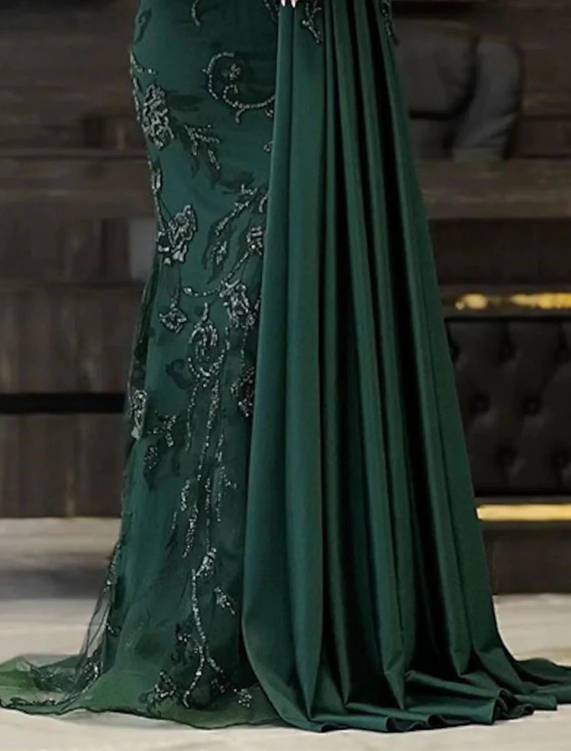 Gothic Abendkleid Meerjungfrau Spitze Elegante Robe 2025 – Bild 4