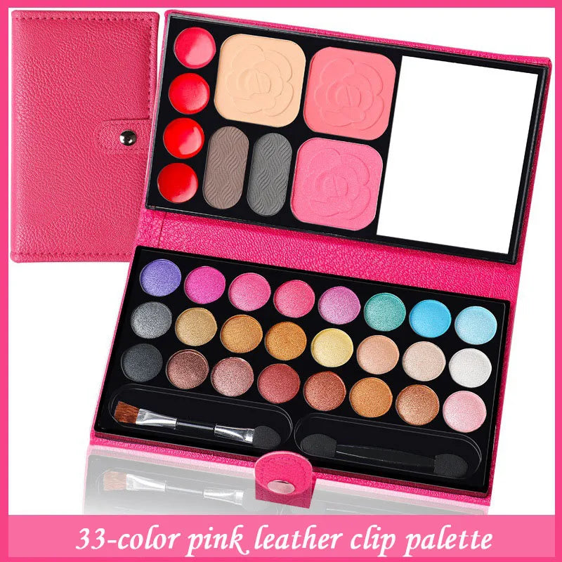 Gothic Anfänger Schminkset mit 33 Farben & Rouge Palette – Bild 7