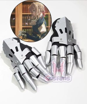 Gothic Violet Evergarden Cosplay Handschuh Rüstung Prop