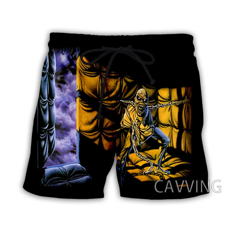 Gothic Vintage Herren Shorts mit Totenkopf – Sommerlook – Bild 17