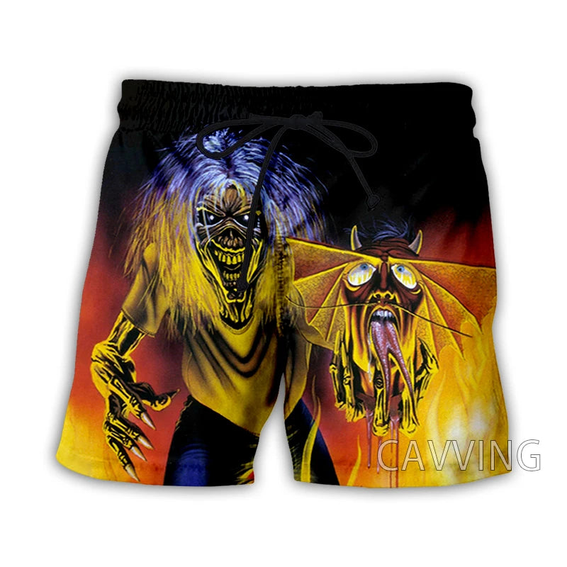 Gothic Vintage Herren Shorts mit Totenkopf – Sommerlook – Bild 10