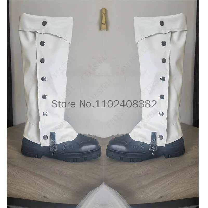 Gothic Mittelalter Ritter Stiefel Gamaschen Cosplay Schuhe – Bild 8