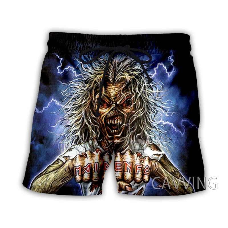 Gothic Vintage Herren Shorts mit Totenkopf – Sommerlook – Bild 24