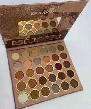 Gothic Lidschattenpalette – 30 Farben Smokey Nude Look