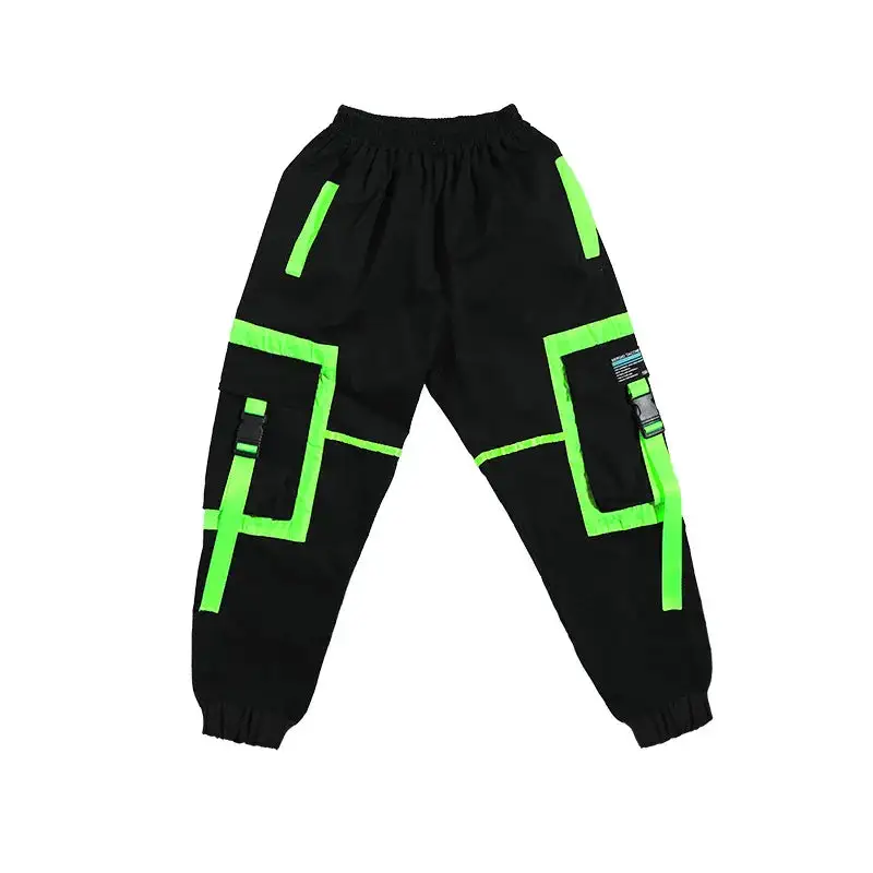 Maedchen Gothic Streetwear Set Cargo Hose 038 Crop Top