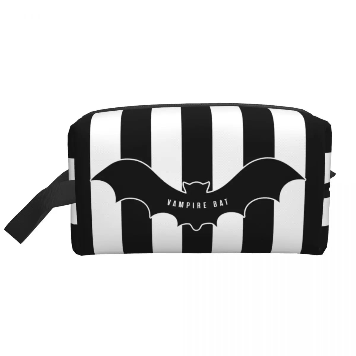 Gothic Halloween Kulturtasche mit Fledermäusen und Spitze – Bild 22