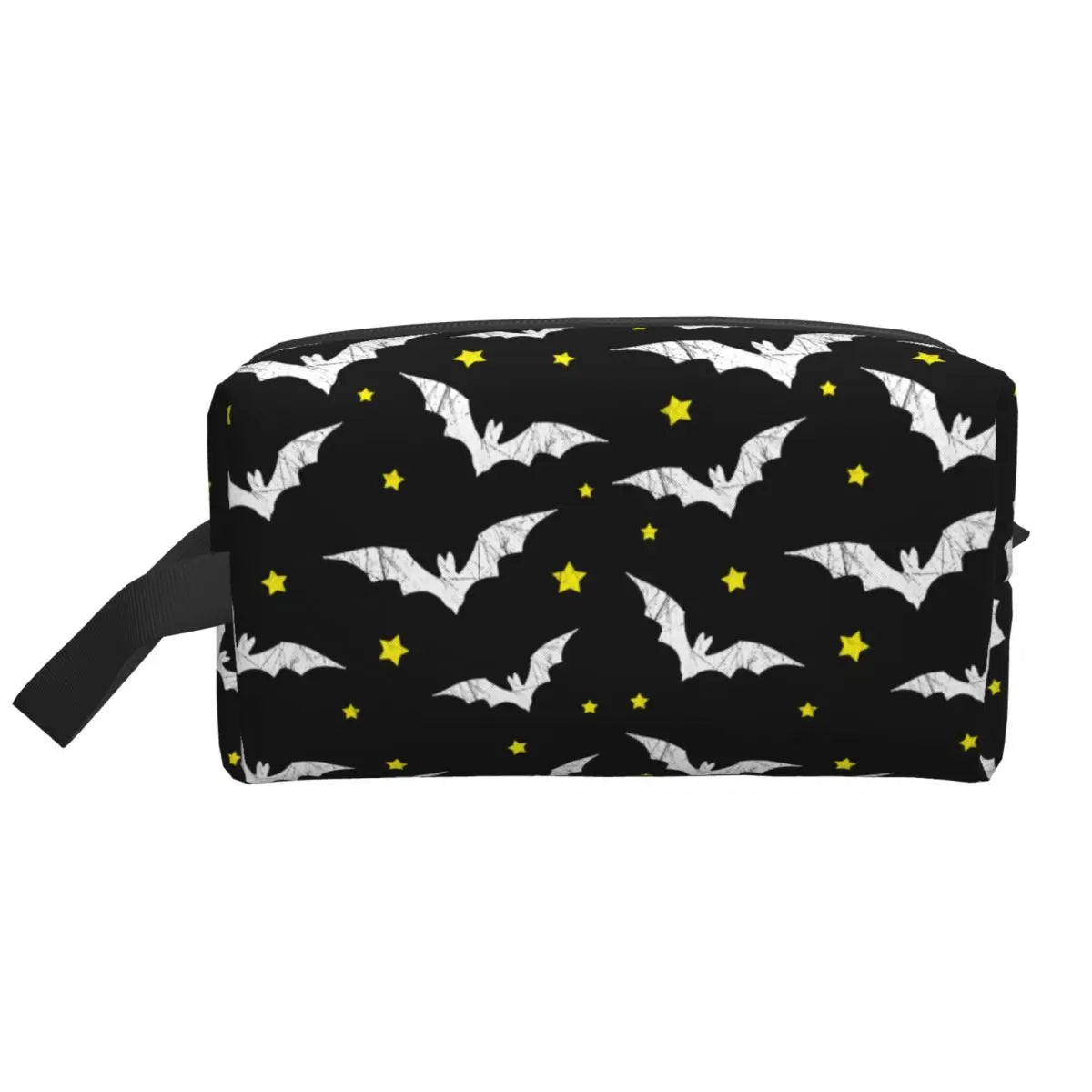 Gothic Halloween Kulturtasche mit Fledermäusen und Spitze – Bild 18