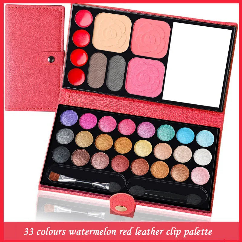 Gothic Anfänger Schminkset mit 33 Farben & Rouge Palette – Bild 8