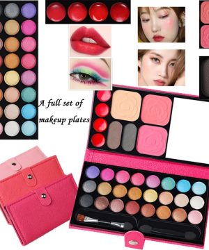 Gothic Anfänger Schminkset mit 33 Farben & Rouge Palette