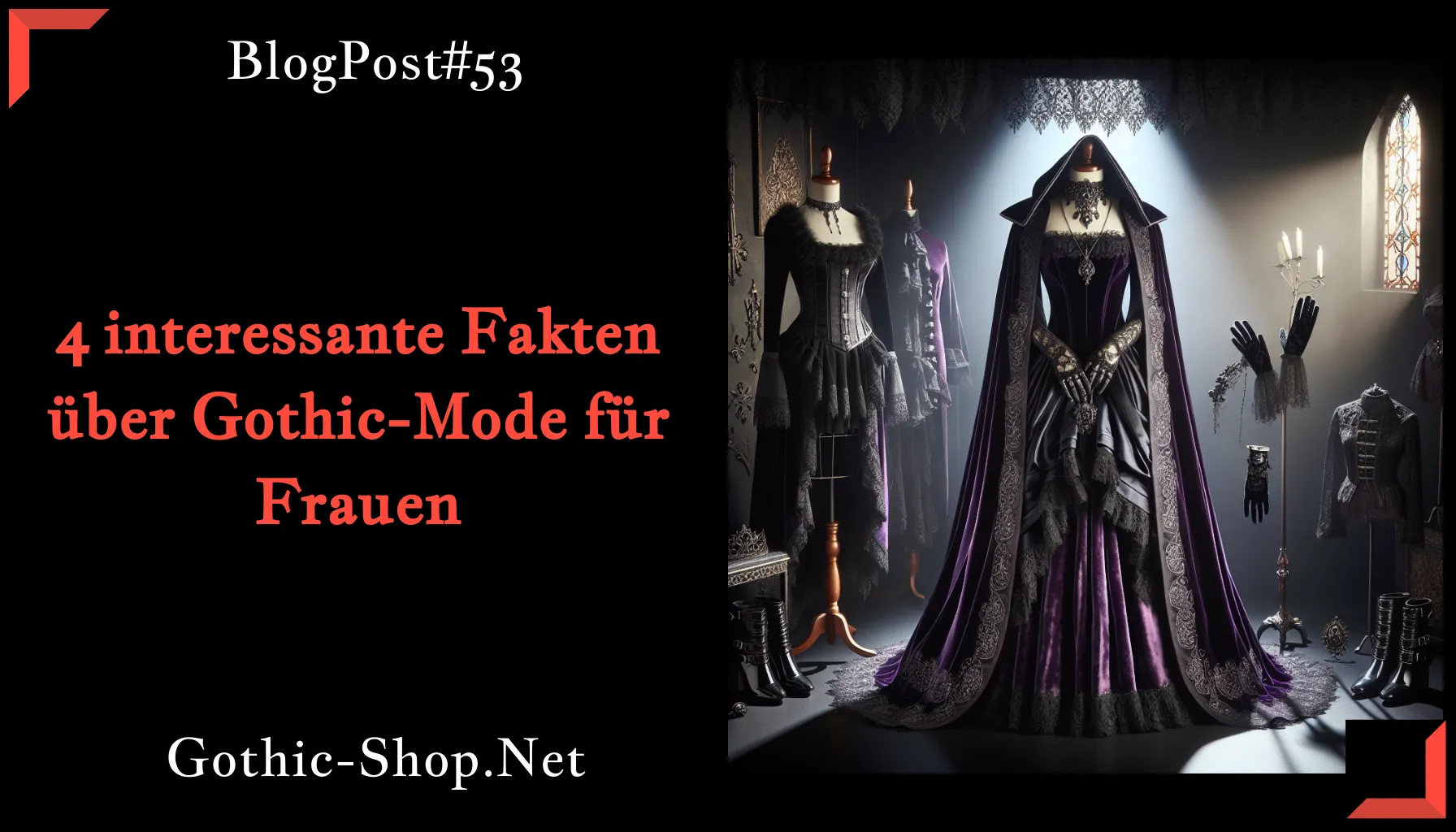 4 interessante Fakten über Gothic-Mode für Frauen