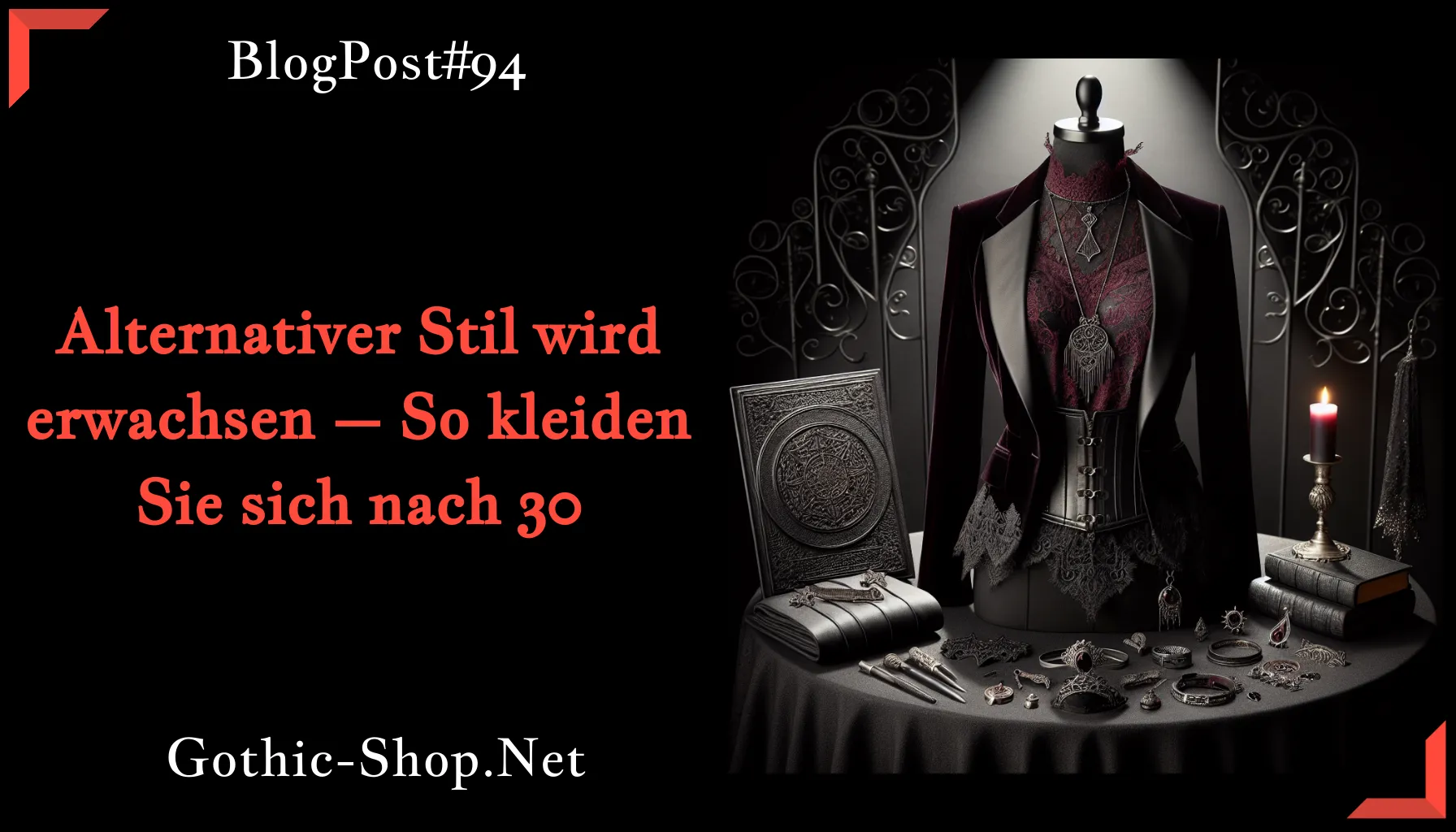 Alternativer Stil wird erwachsen – So kleiden Sie sich nach 30