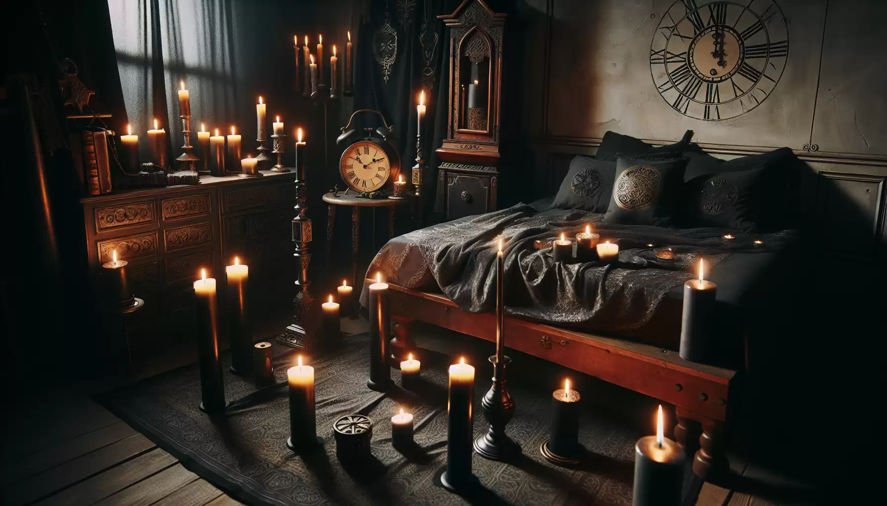 Kerzenlicht im Gothic Style