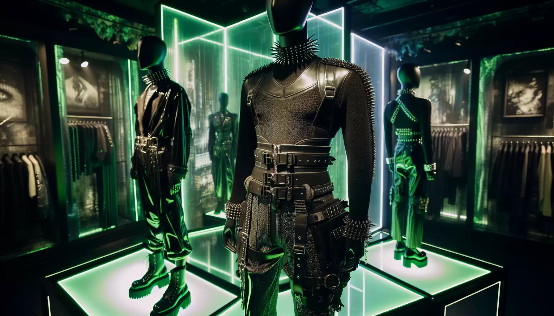 Cyber-Gothic Kleidungskollektion