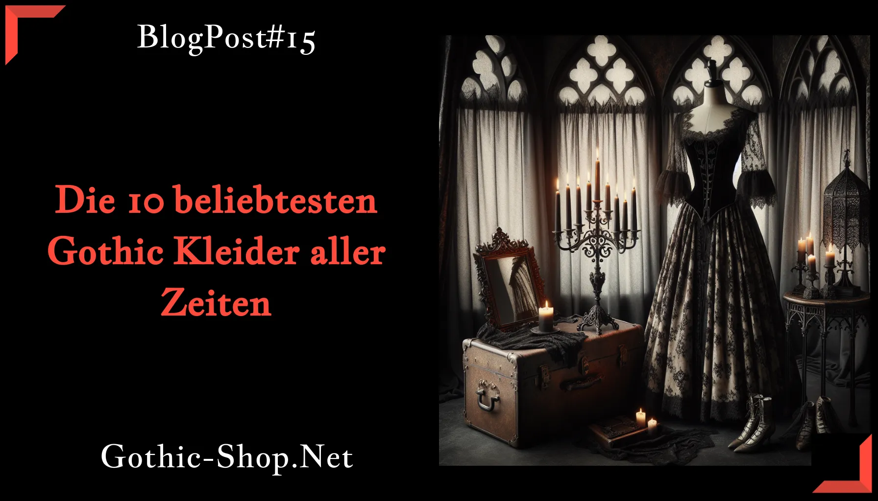 Die 10 beliebtesten Gothic Kleider aller Zeiten