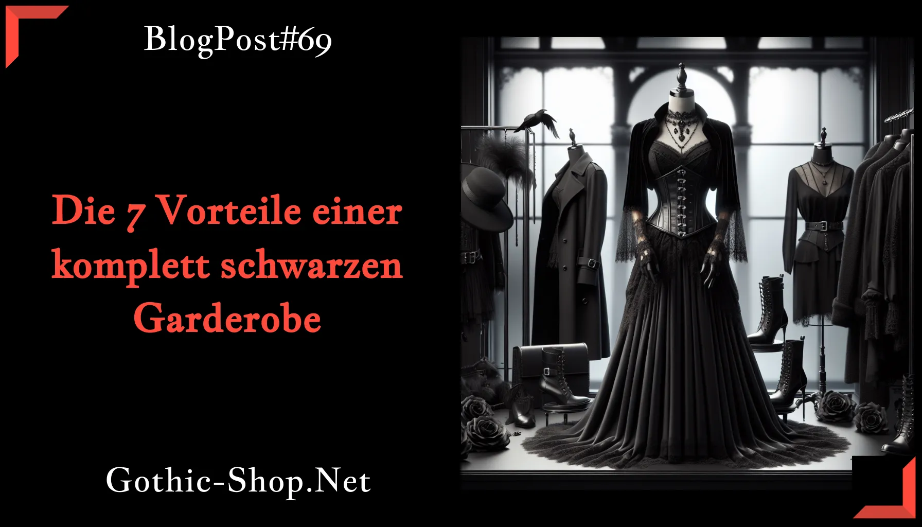 Die 7 Vorteile einer komplett schwarzen Garderobe