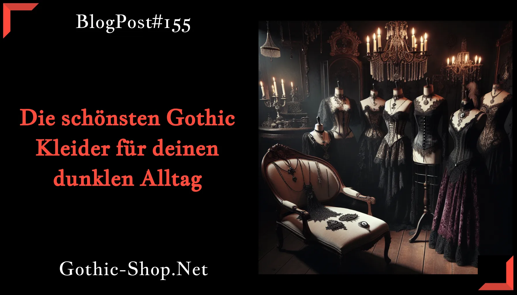 Die schönsten Gothic Kleider für deinen dunklen Alltag