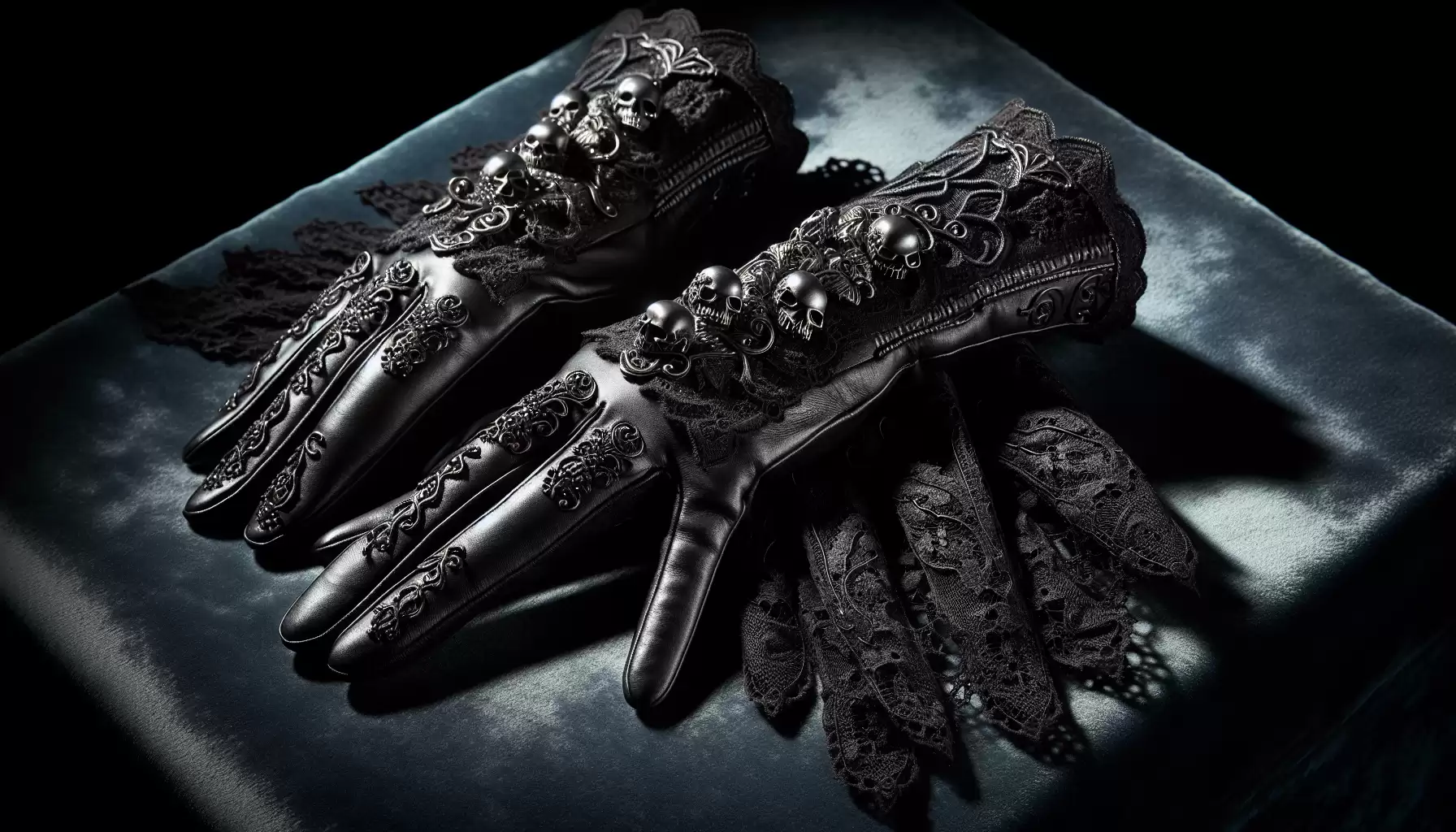 Elegante Gothic-Handschuhe