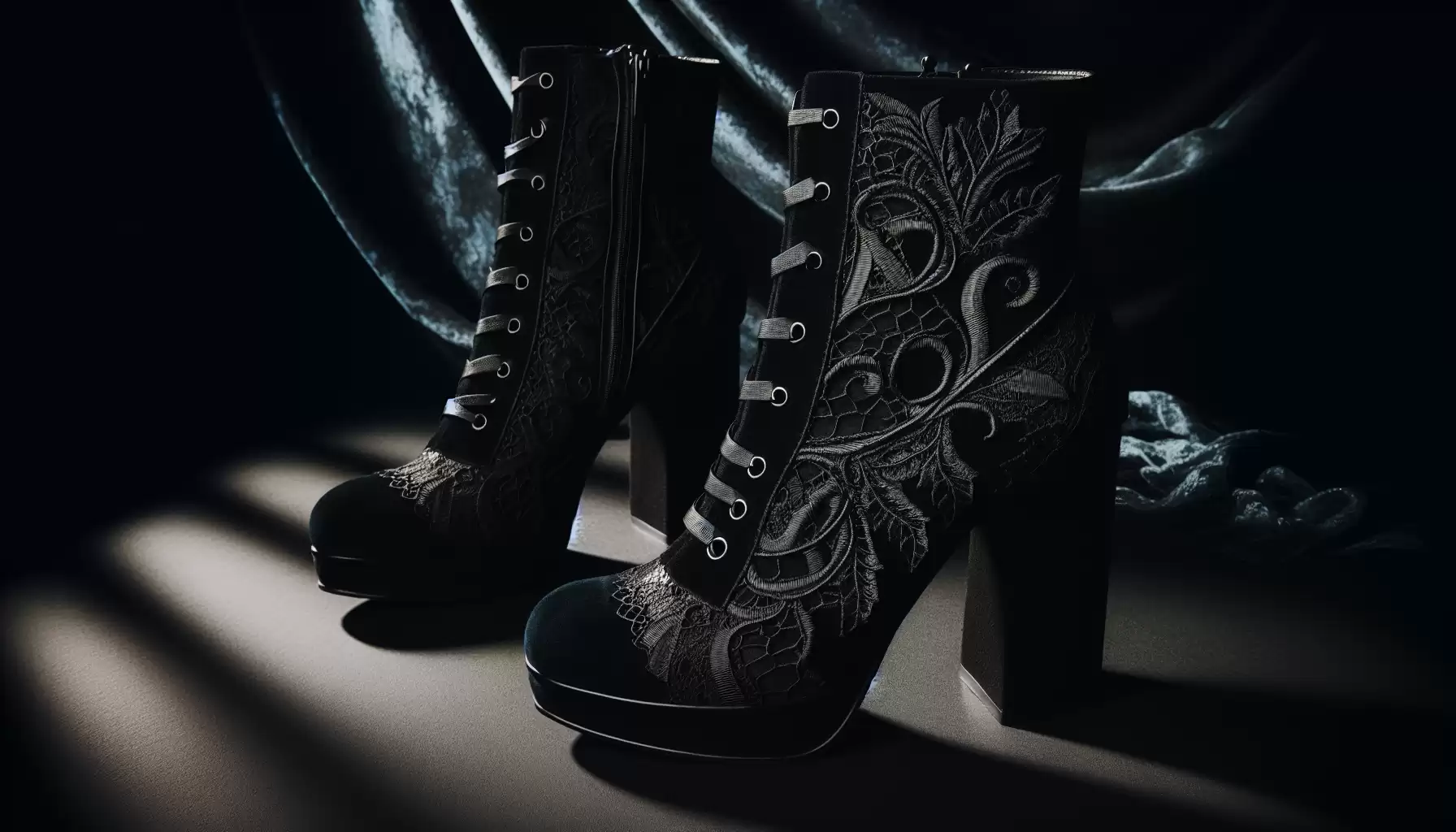 Elegante Gothic-Schuhe