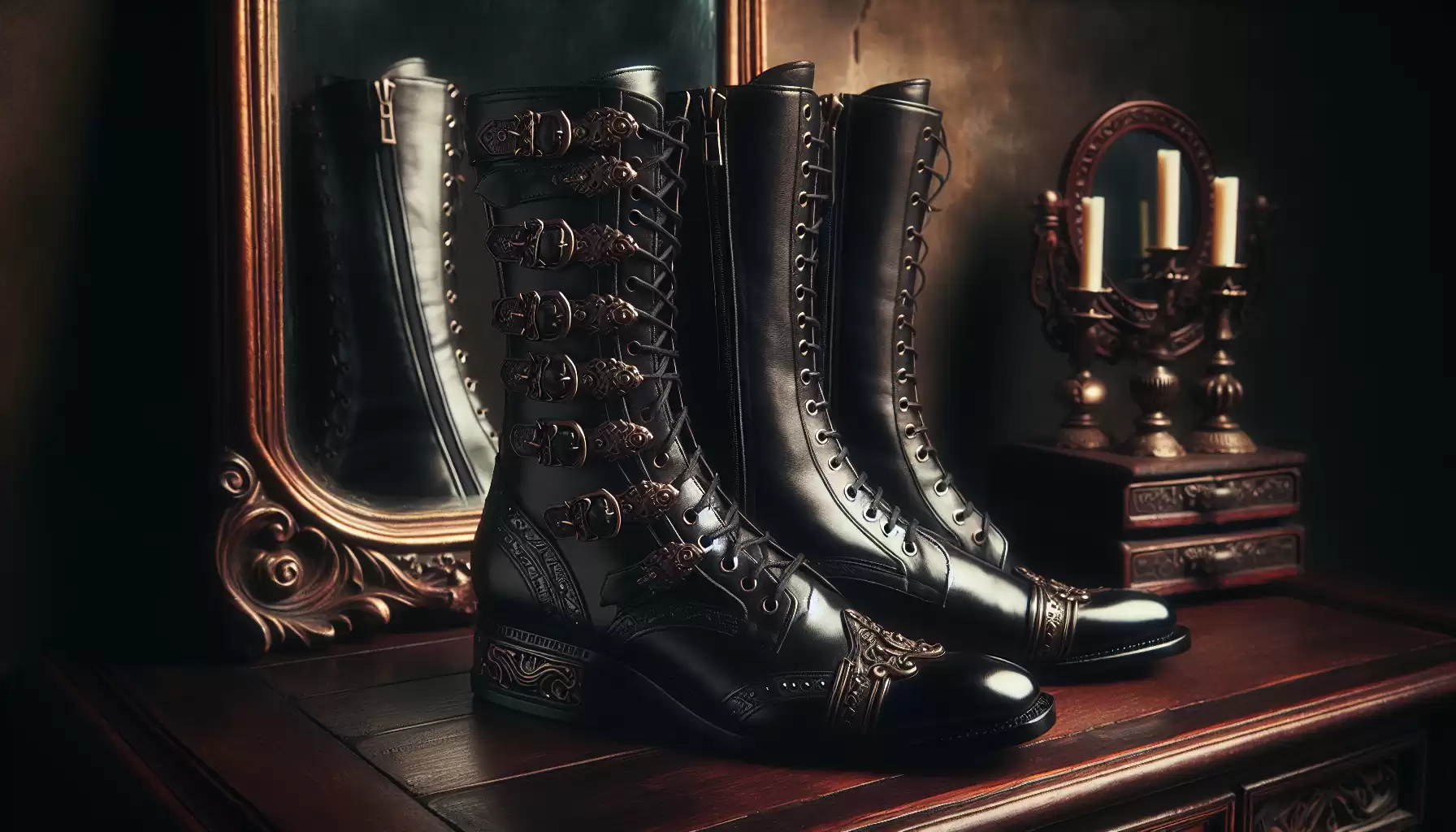 Elegante Gothic Schuhe