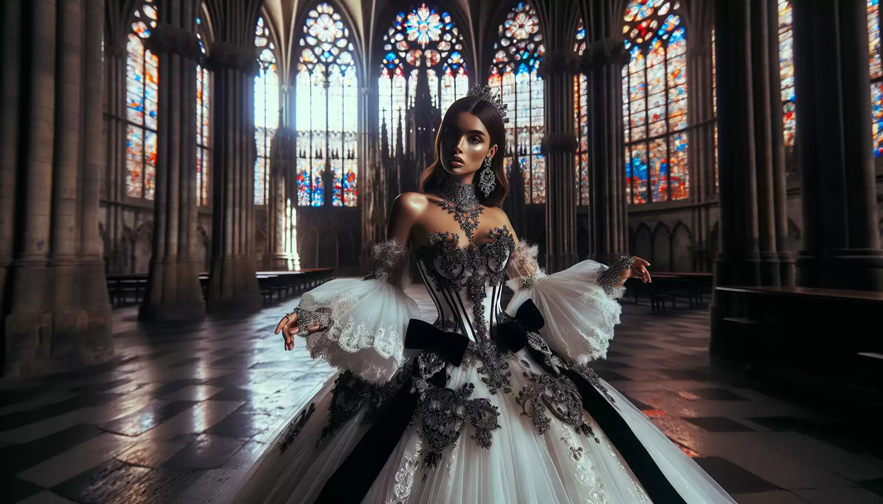 Elegante Gotische Extravaganz